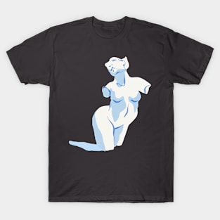 Bent body statue T-Shirt